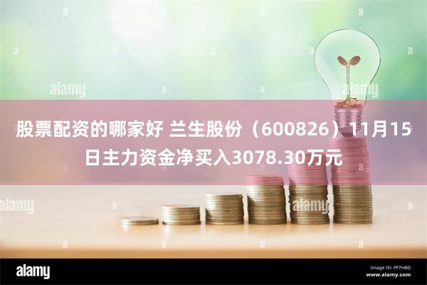 股票配资的哪家好 兰生股份（600826）11月15日主力资金净买入3078.30万元